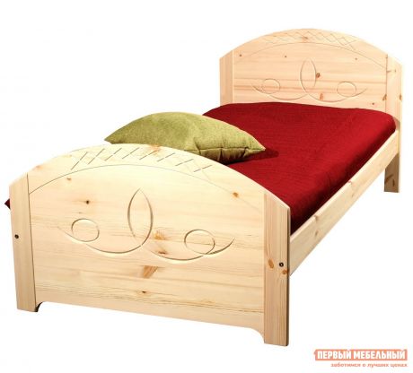 Двуспальная деревянная кровать Timberica Элина