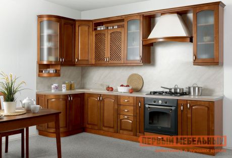 Комплект мебели для кухни Боровичи Массив-Люкс 1335х2500
