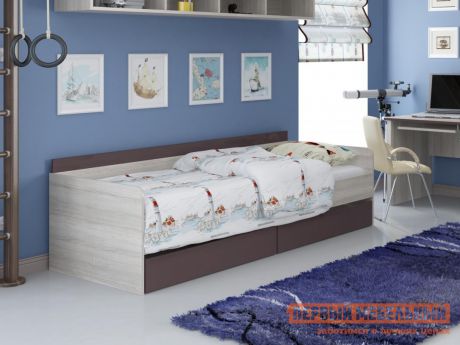 Детская кровать-тахта с выдвижными ящиками ТД Арника ИД 01.251