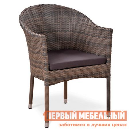 Плетеное кресло из искусственного ротанга Афина-мебель Y350G-W1289