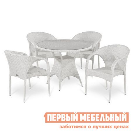 Комплект садовой плетеной мебели Афина-мебель T220CW-Y290W-W2