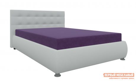 Полутороспальная кровать с матрасом Мебелико Кровать Рио