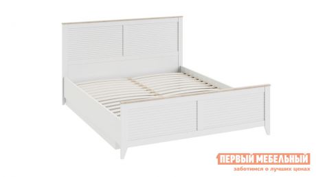 Двуспальная кровать ТриЯ Ривьера СМ 241.01.002 Кровать с подъемным механизмом с изножьем (1600)