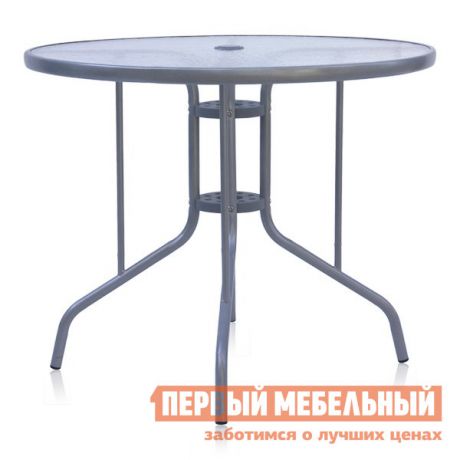 Металлический стол для дачи Афина-мебель D90