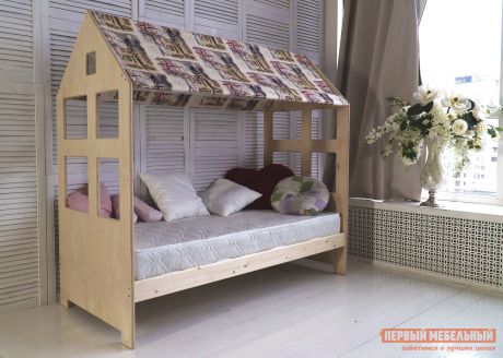 Детская кровать-домик Green mebel Гномик