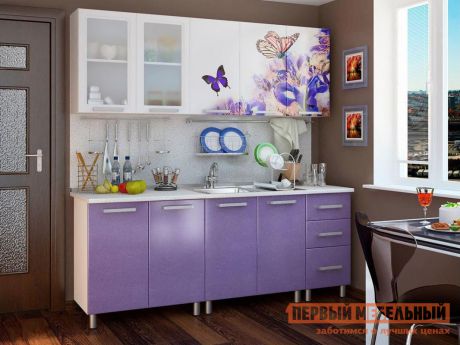 Кухонный гарнитур Первый Мебельный Ирис 200 см