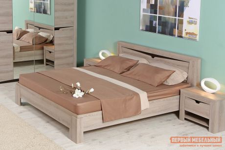 Полутороспальная кровать Первый Мебельный Гарда 140