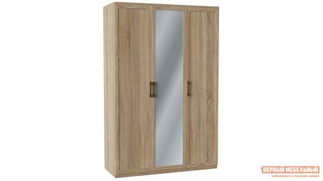 Распашной шкаф с зеркалом Первый Мебельный Вега Прованс Ш3 с зеркалом