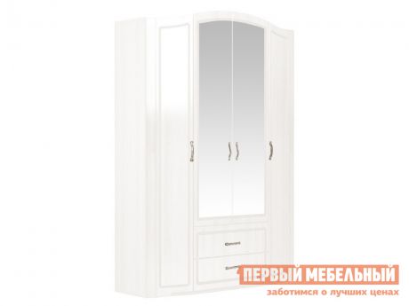 Шкаф для одежды 4-х дверный ТД Арника Виктория 02 с зеркалом