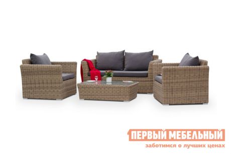 Комплект плетеной мебели Кватросис YH-C2130W-3, YH-C1130W-3, YH-S4133W