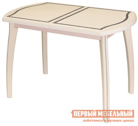Раздвижной обеденный стол с мозаикой Домотека Толедо ПО МЗ 36