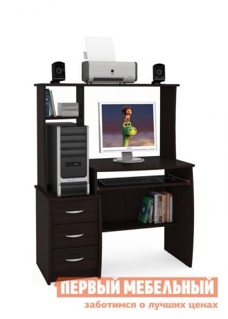 Компьютерный стол с надстройкой и ящиками MOBI Комфорт 5 СКР