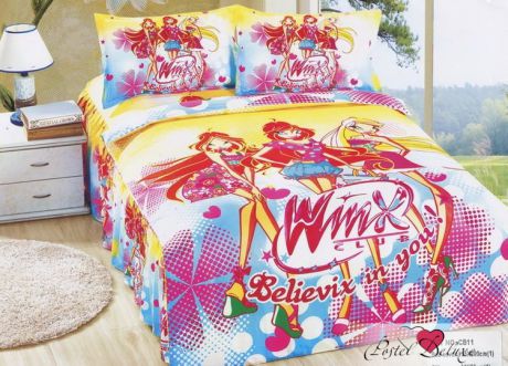 Покрывала, подушки, одеяла для малышей Tango Детское покрывало Winx (155х200 см)