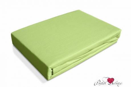 Простыни OL-Tex Простыня на резинке Jersey Цвет: Светло-Зеленый (90х200 см)