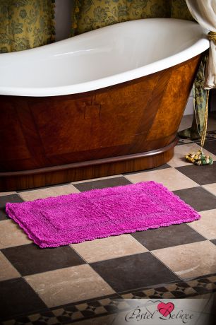 Коврики для ванной и туалета Arloni Коврик для ванной Лейс Цвет: Малиновый (50х80 см)