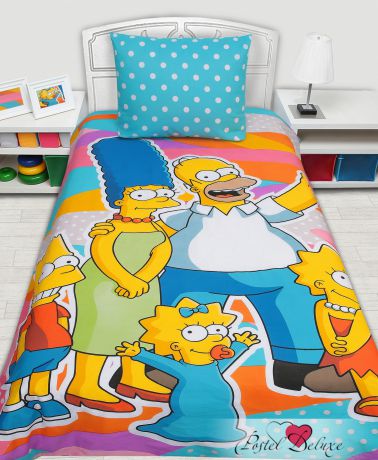 детское постельное белье Mona Liza Постельное белье Simpsons (145х210 см)