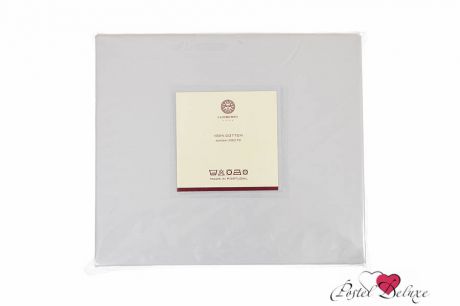 Простыни Luxberry Простыня на резинке Lallie Цвет: Серый-Жемчуг (180х200)