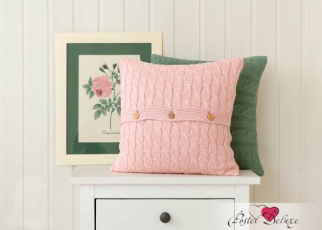 Декоративные подушки Luxberry Декоративная наволочка Imperio 22 Цвет: Розовый (40х40)