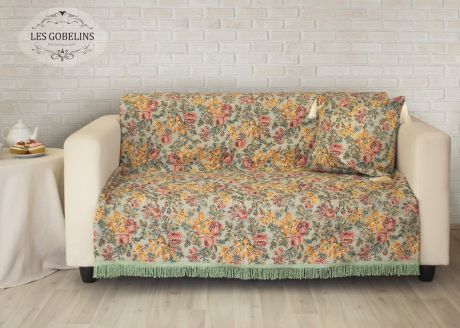 Пледы и покрывала Les Gobelins Накидка на диван Arrangement De Fleurs (150х190 см)