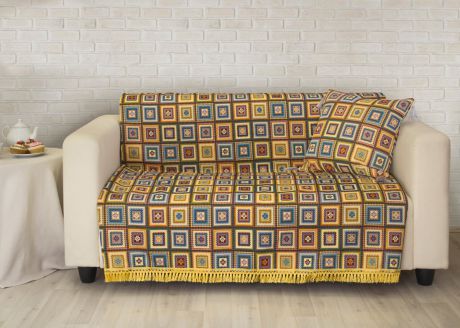 Пледы и покрывала Les Gobelins Накидка на диван Labyrinthe (150х200 см)