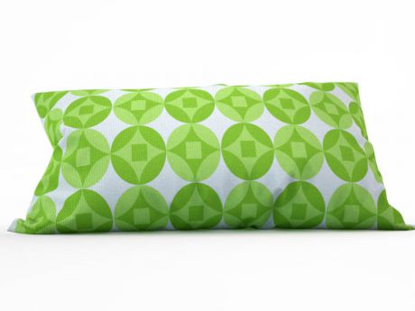 Декоративные подушки StickButik Декоративная подушка Зеленые Круги (25х45)