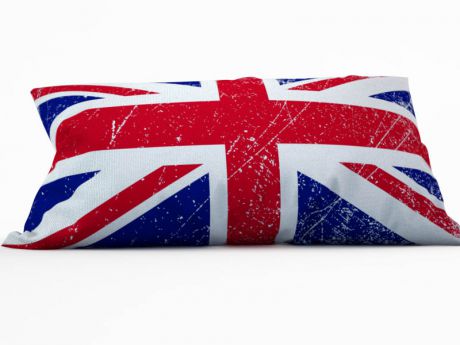 Декоративные подушки StickButik Декоративная подушка Флаг Британии (25х45)