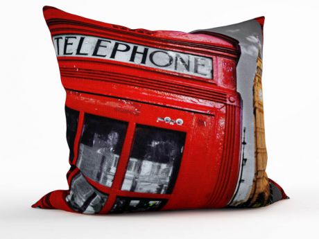 Декоративные подушки StickButik Декоративная подушка Лондонский Телефон (45х45)