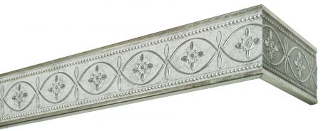 Карнизы и аксессуары для штор Уют Карниз Унисон Цвет: Античное Серебро (160 см)