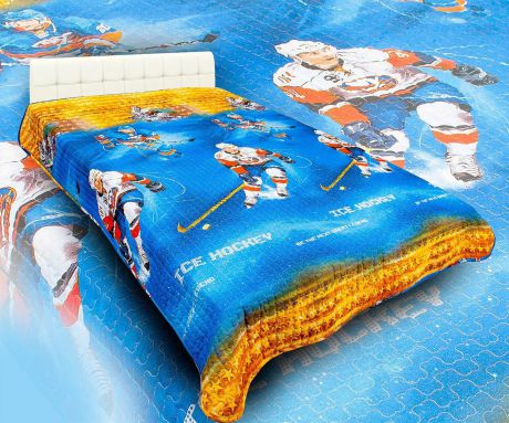 Покрывала, подушки, одеяла для малышей AlViTek Детское покрывало Звезды Хоккея (150х215 см)