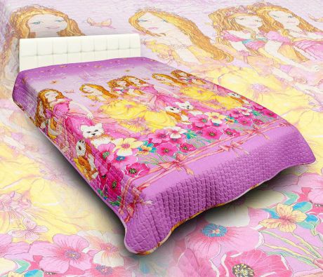 Покрывала, подушки, одеяла для малышей AlViTek Детское покрывало Красавицы (150х215 см)