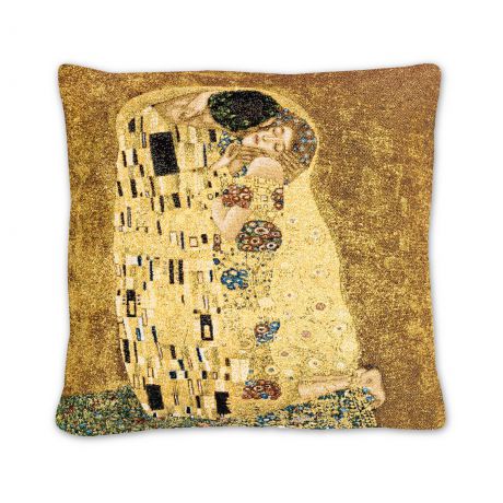 Декоративные подушки A La Gobelin Декоративная подушка Поцелуй Климт (48х48)