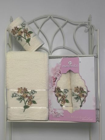 Полотенца Oran Merzuka Набор из 2 полотенец Sakura Garden Цвет: Кремовый