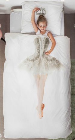 Комплекты постельного белья Snurk Детское Постельное белье Балерина (150х200 см)
