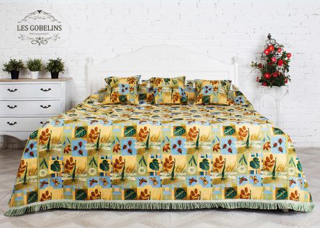 Покрывала, подушки, одеяла для малышей Les Gobelins Детское Покрывало на кровать libellule (240х260 см)