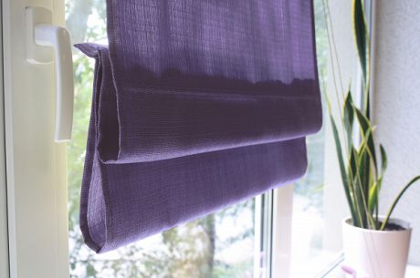 Римские и рулонные шторы Эскар Римские шторы Ballard Цвет: Фиолетовый