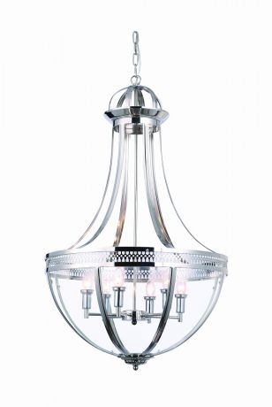 Настенно-потолочные светильники CRYSTAL LIGHT Подвесной светильник Cindi Цвет: Серебряный (65х105 см)