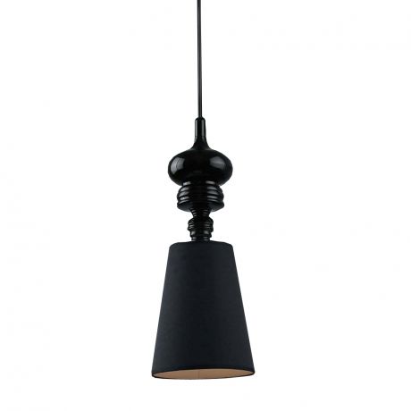 Настенно-потолочные светильники CRYSTAL LIGHT Светильник подвесной Josephine T One Цвет: Черный (26х77 см)