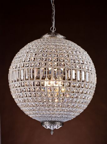 Настенно-потолочные светильники CRYSTAL LIGHT Подвесной светильник Сesaria Цвет: Серебряный (63 см)