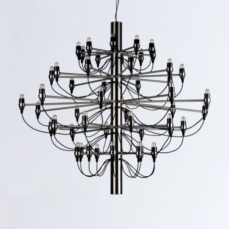 Настенно-потолочные светильники CRYSTAL LIGHT Подвесной светильник Flos Цвет: Черный (100 см)