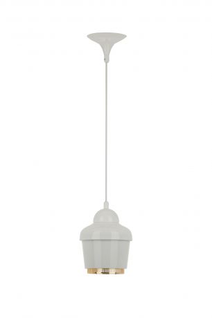 Настенно-потолочные светильники CRYSTAL LIGHT Светильник подвесной Yagodans Цвет: Белый (18х30 см)