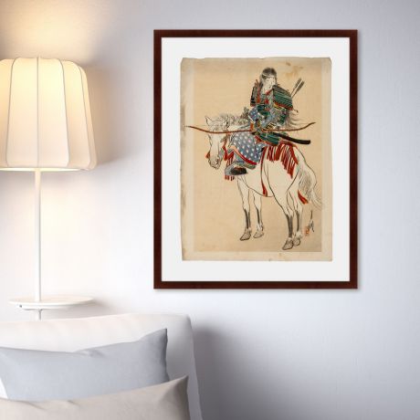 Картины, постеры, гобелены, панно Картины в Квартиру Картина Самурай №2 (79х100 см)