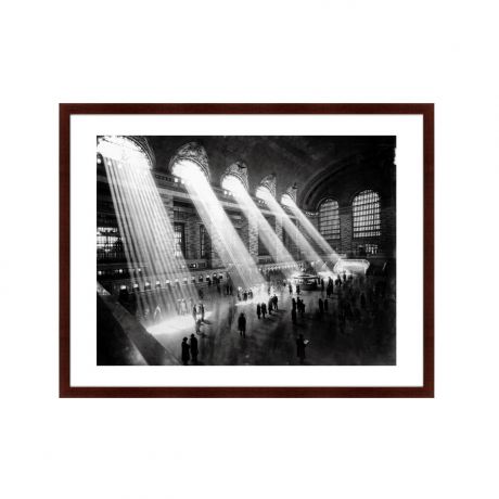 Картины, постеры, гобелены, панно Картины в Квартиру Картина Главный Зал Центрального Вокзала Нью-Йорка (79х100 см)