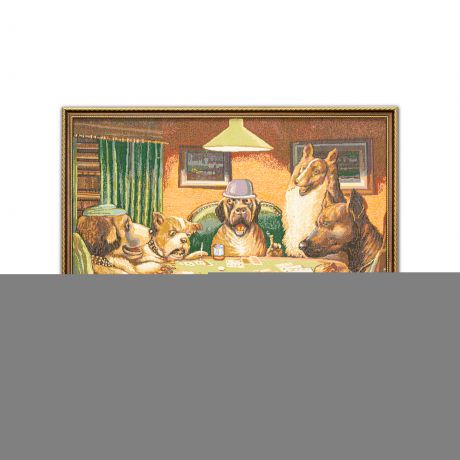 Картины, постеры, гобелены, панно A La Gobelin Гобелен Покер (58х80 см)