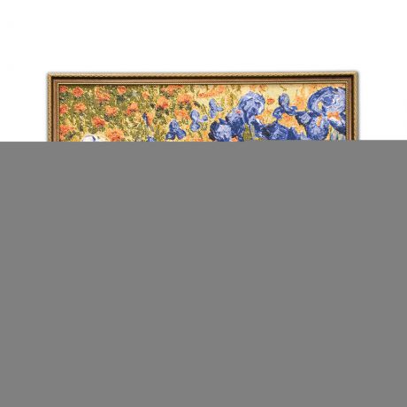 Картины, постеры, гобелены, панно A La Gobelin Гобелен Ирисы (59х70 см)