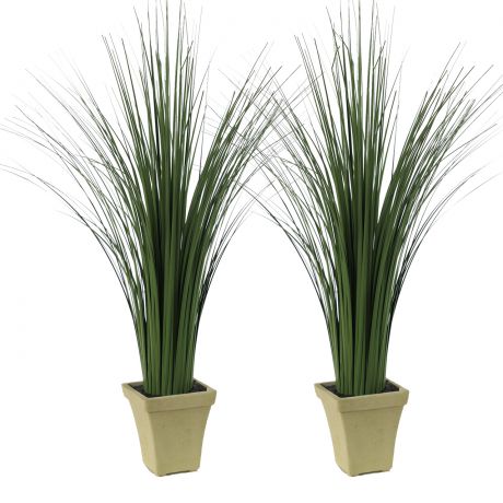 Искусственные растения ARTEVALUCE Искусственное растение Jimena (10х10х60 см - 2 шт)