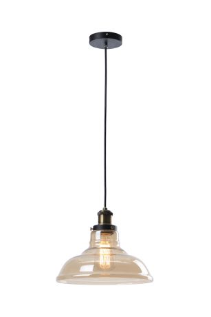 Настенно-потолочные светильники CRYSTAL LIGHT Светильник подвесной Vigo Цвет: Оранжевый (21х27 см)