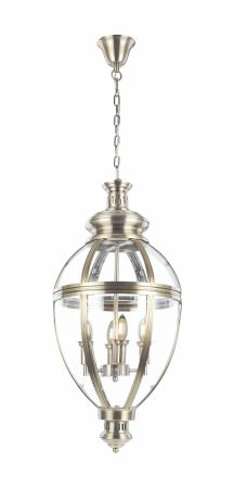 Настенно-потолочные светильники CRYSTAL LIGHT Подвесной светильник Evita Цвет: Никель (36х80 см)