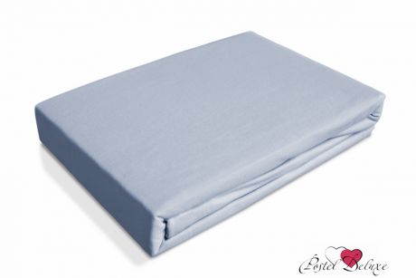 Простыни OL-Tex Простыня на резинке Jersey Цвет: Голубой (90х200 см)
