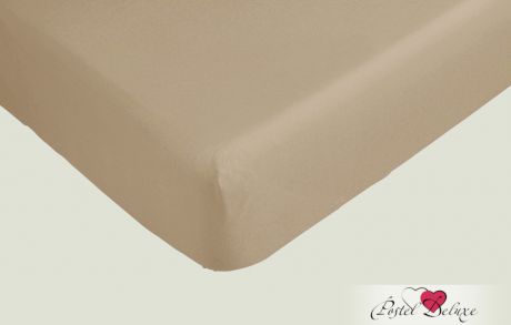 Простыни Bolero Простыня на резинке Цвет: Коричневый (160х200 см)