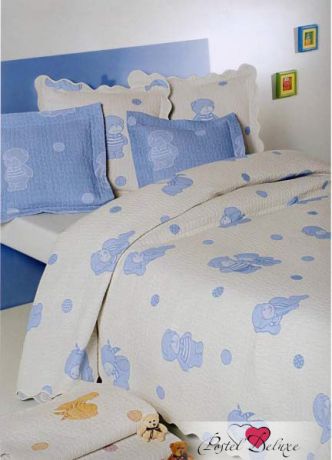 Покрывала, подушки, одеяла для малышей Antonio Salgado Детское Покрывало Ursinhos Цвет: Голубой (160х220 см)
